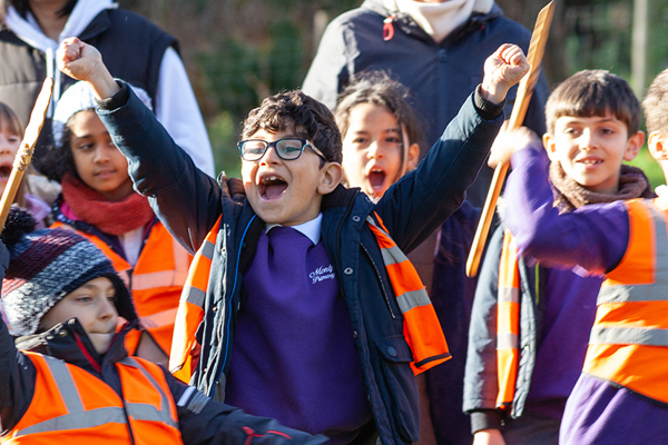 Banner happy kids