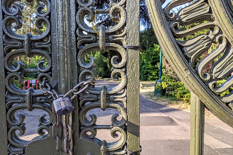 locked gates 