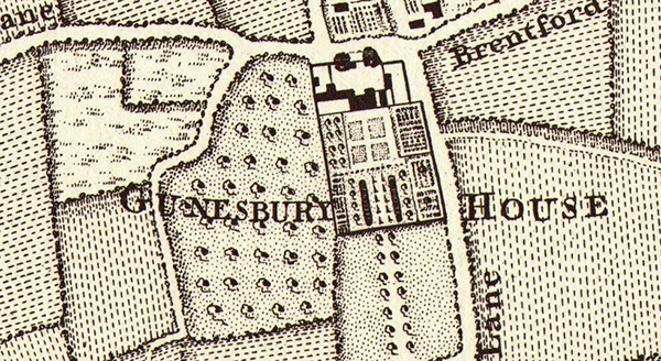 Gunnersbury House Map 600x400